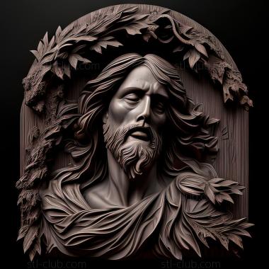 3D model st jesus (STL)